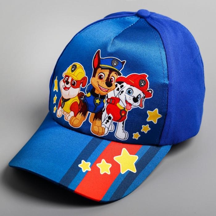 Кепка детская для мальчика, размер 52-56, «Щенячий патруль» Кепка детская для мальчика, размер 52-56, «Щенячий патруль»