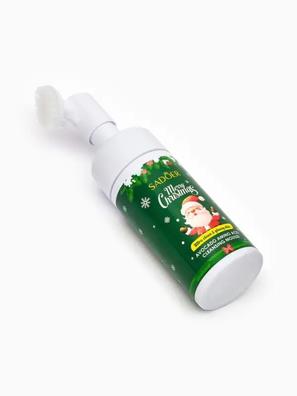 Новогодняя Пенка для умывания Sadoer, Авокадо, 120 мл Новогодняя Пенка для умывания Sadoer, Авокадо, 120 мл