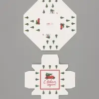 Коробка подарочная новогодняя &laquo;С новым годом&raquo;, 6.5&times;6.5&times;6.5 см