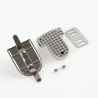 Застёжка для сумки TEIRA, металлическая, 19.5 г, 3.3×2.5 см, цвет серебряный