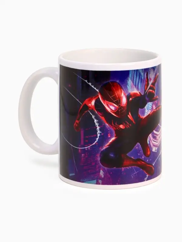 Кружка керамическая в коробке «Человек Паук неон», 320 мл