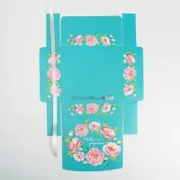 Коробка подарочная складная, упаковка, «Тебе на радость», 20 х 18 х 5 см