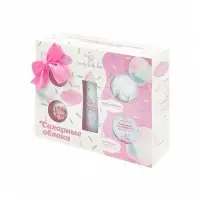 Подарочный набор косметический "Candy bath bar" сахарные облака, 350 г