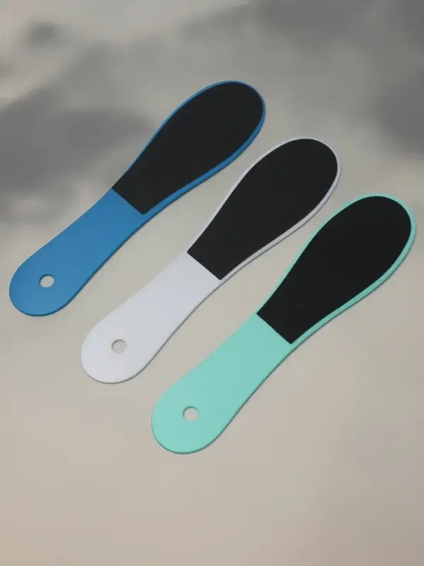 Пилка для пяток, наждачная, двусторонняя, 23.5 см, МИКС