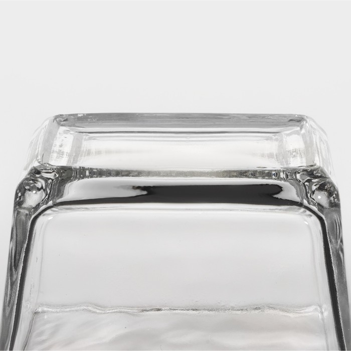 Менажница стеклянная на подставке «Голд», 19,5×19,5 см Менажница стеклянная на подставке «Голд», 19,5×19,5 см