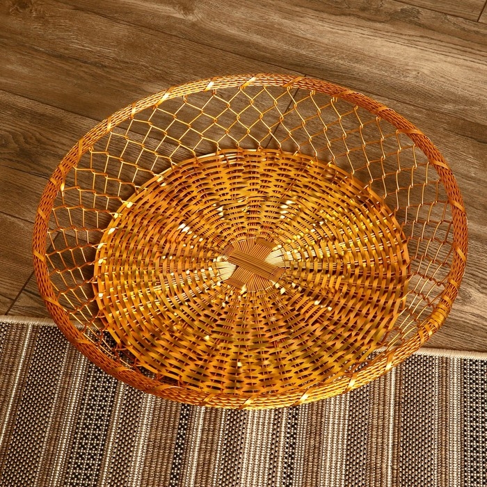 Корзинка для фруктов Корзинка для фруктов "Захра" алюминий, 52х25х9 см