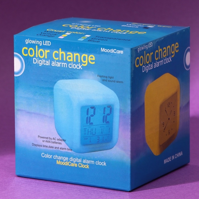 Часы будильник электронные «Котик», мод.49, 7,8 х 7,8 см. Часы будильник электронные «Котик», мод.49, 7,8 х 7,8 см.