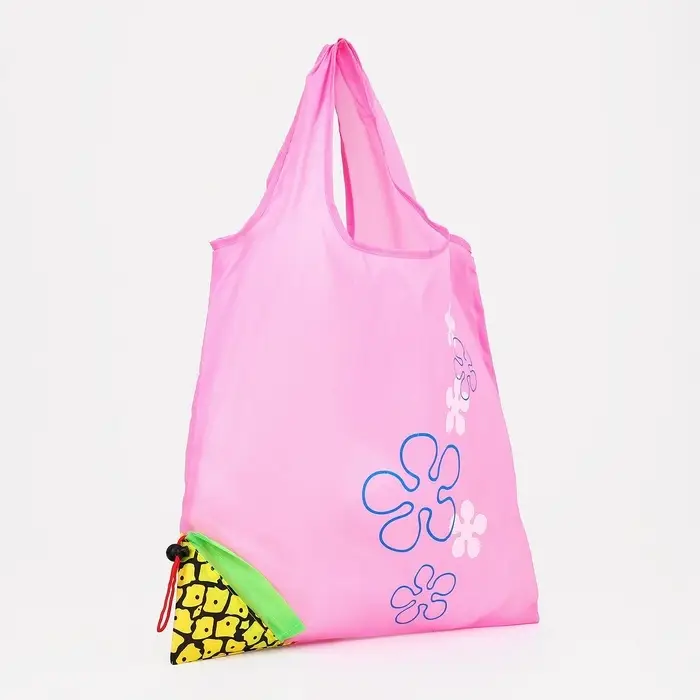 Сумка хозяйственная складная без застёжки, 38&times;0.5.58 см, МИКС