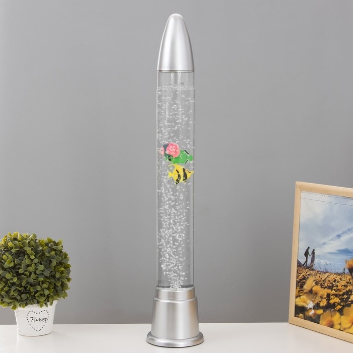 Светильник  Светильник "Ракета" LED, лава, аквариум, h=70 см