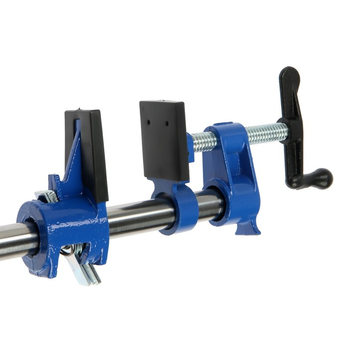 Струбцина трубная ТУНДРА, резиновые накладки, 3/4 Струбцина трубная ТУНДРА, резиновые накладки, 3/4"