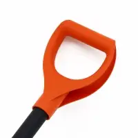 Лопата 410 х 360 мм, пластик, металлический черенок, оцинкованная планка Вьюга №4 Премиум