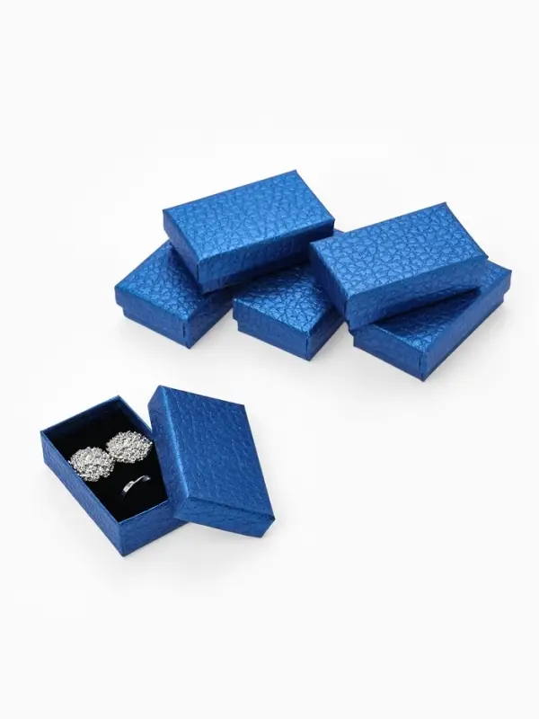 Набор коробочек подарочных 6 шт. под набор &laquo;Животный принт&raquo; симпл, 5&times;8 см, синий