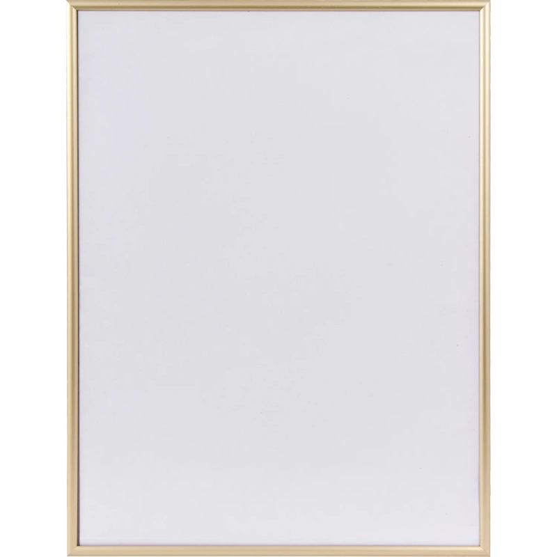 Рамка 300х400, золото, алюминевая.,  ПЭТ стекло, 2019_34_12_345