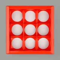 Коробка под 9 конфет со скретч-слоем &laquo;Просто люблю&raquo;, 14.5&times;14.5&times;3.5 см