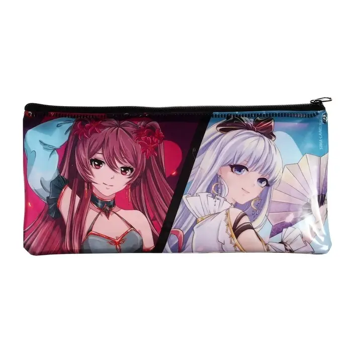 Пенал школьный, плоский, ПВХ, 9.5×20.5 см «Девочка аниме» Пенал школьный, плоский, ПВХ, 9.5×20.5 см «Девочка аниме»