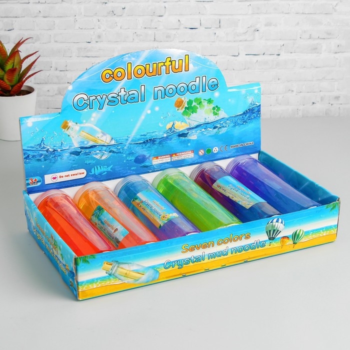 Лизун - слайм «Перелив», цвета МИКС Лизун - слайм «Перелив», цвета МИКС