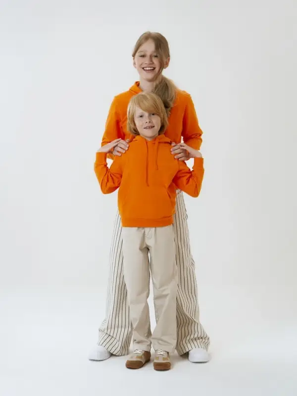 Худи детское Kirenga Kids 2.0, оранжевое, 6 лет