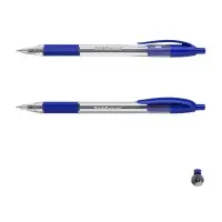 Ручка шариковая автоматическая ErichKrause U-209 Classic Matic&Grip, узел 1.0 мм, чернила синие, резиновый держатель, супермягкое письмо