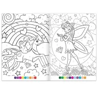 Раскраска по номерам &laquo;Страна волшебства&raquo;, 16 стр., формат А4