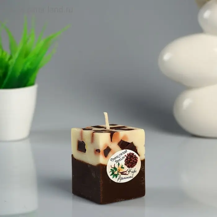 Набор свечей ароматических "Ваниль- кофе" 3 шт