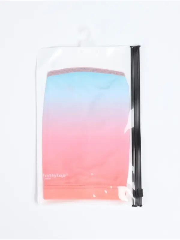Шапочка для плавания взрослая ONLYTOP Gradient, тканевая, обхват 54-60 см