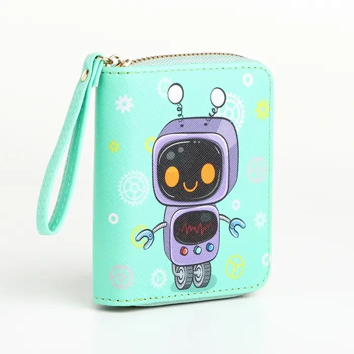 Кошелёк на молнии, салатовый