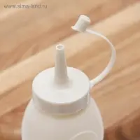 Бутылка для соуса, набор 2 шт., 350 мл, пластик, 11.5&times;5.5&times;19.5 см, розовый, жёлтый