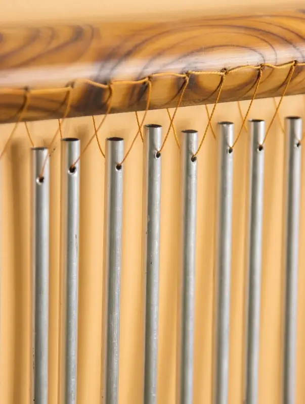 Музыка ветра бамбук, алюминий, 50х20х4 см