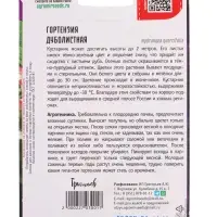 Семена цветов Гортензия Дуболистная  20 шт.  12.29 г.