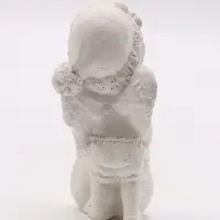 Фигурка декоративная &laquo;Ангел с рождественским мешком&raquo;, неокрашенная, 8&times;5 см, белая