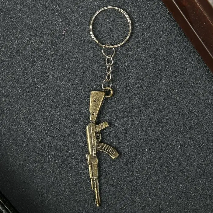 Металлический брелок для ключей на кольце «Оружие», МИКС Металлический брелок для ключей на кольце «Оружие», МИКС