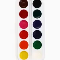 Акварельные краски, 12 цветов, &laquo;Монстрик&raquo;