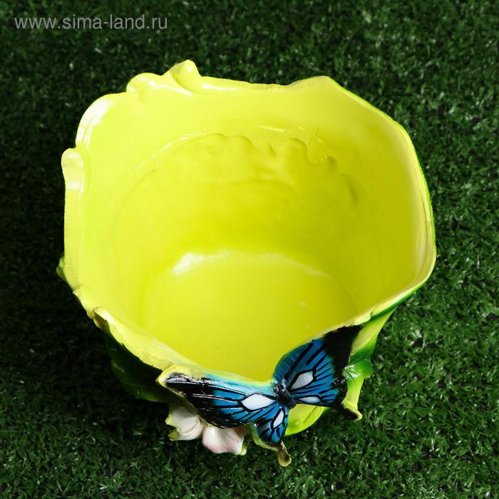 Фигурное кашпо Фигурное кашпо "Бабочка" малая 16х14см