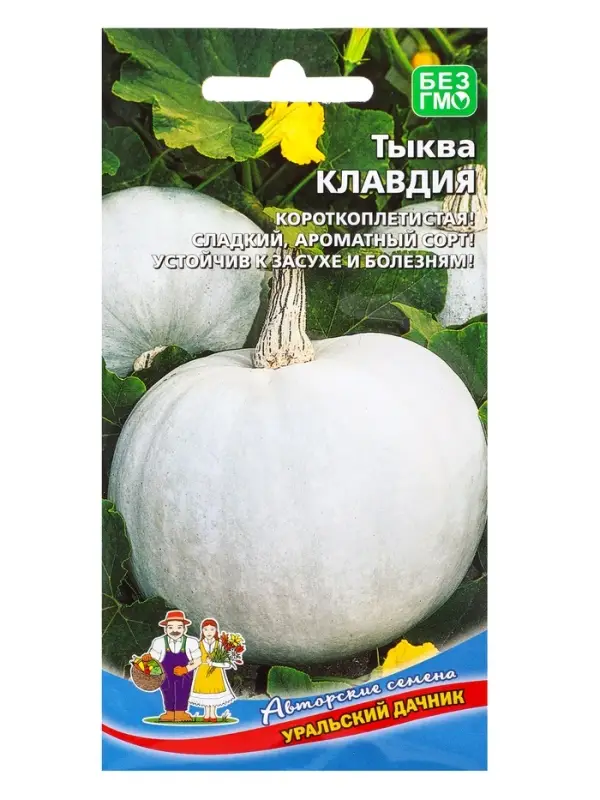 Семена Тыква Клавдия (УД) Е/П , Е/П,  6 шт.