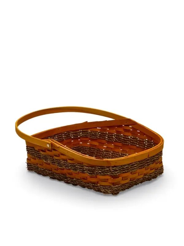 Набор корзин 3 шт 43х34х15 37х30х15 32х30х12 см ручка h=18/17/16 см