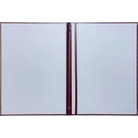 Папка адресная КОНКОРД, бордо, А4