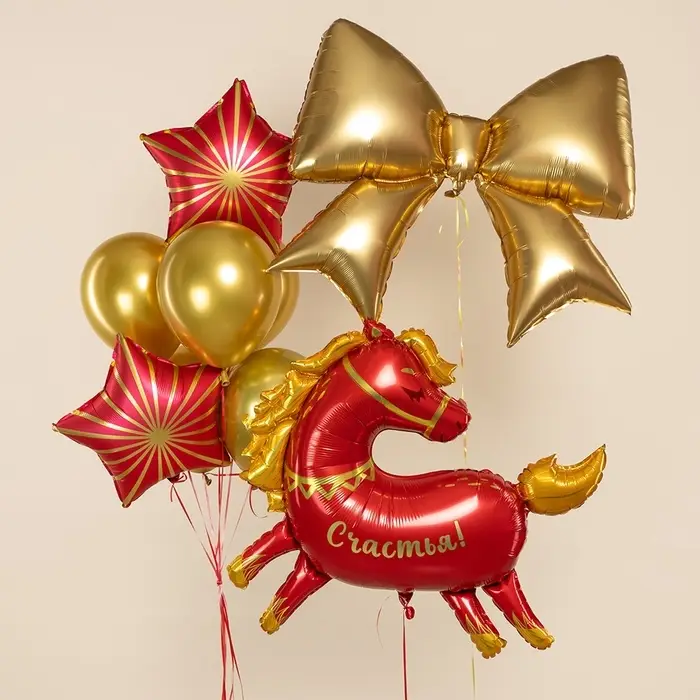 Воздушный шар фольгированный 38 Воздушный шар фольгированный 38" «Лошадка»