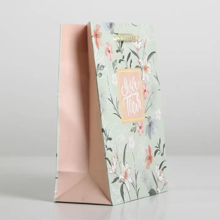 Пакет подарочный ламинированный, упаковка, Just for you, S 12&times;15&times;5.5 см