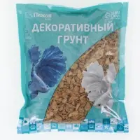 Декоративный грунт &laquo;Пижон Аква&raquo;, фр. 5-10 мм, златолит, 800 г