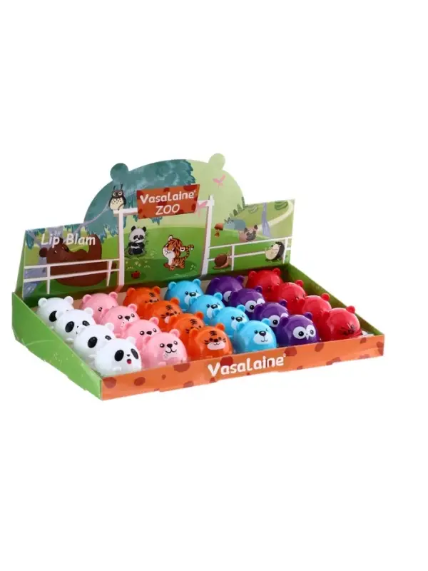 НАБОР Бальзам для губ "Зоопарк", микс