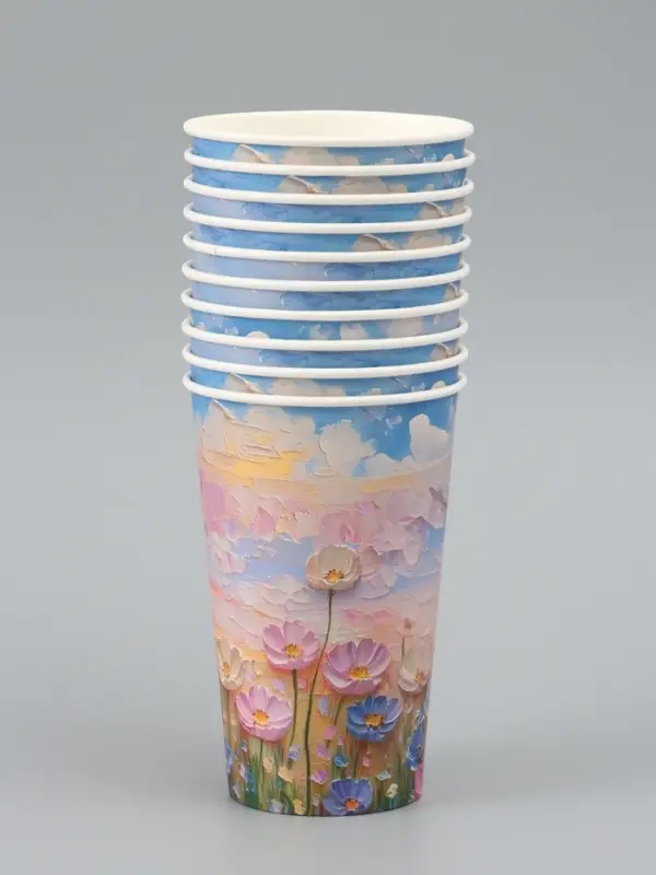 Стакан для цветов &laquo;Цветы&raquo;, 400 мл