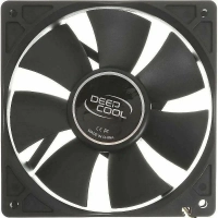Вентилятор DEEPCOOL Xfan120 120x120x25мм черный, 1300об/мин