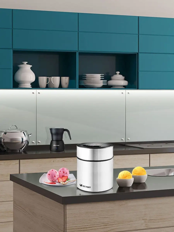 Мороженица электрическая 2л для мороженого КТ-1804 Мороженица электрическая 2л для мороженого КТ-1804