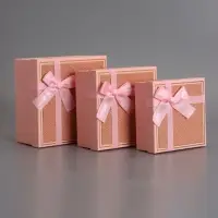 Наборок коробок 3 в 1 прямоугольные 19*19*9.8 17*17*8.0 15*15*6.5 см