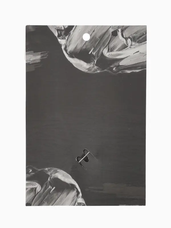 Брошь &laquo;Ножницы&raquo;, белая в серебре