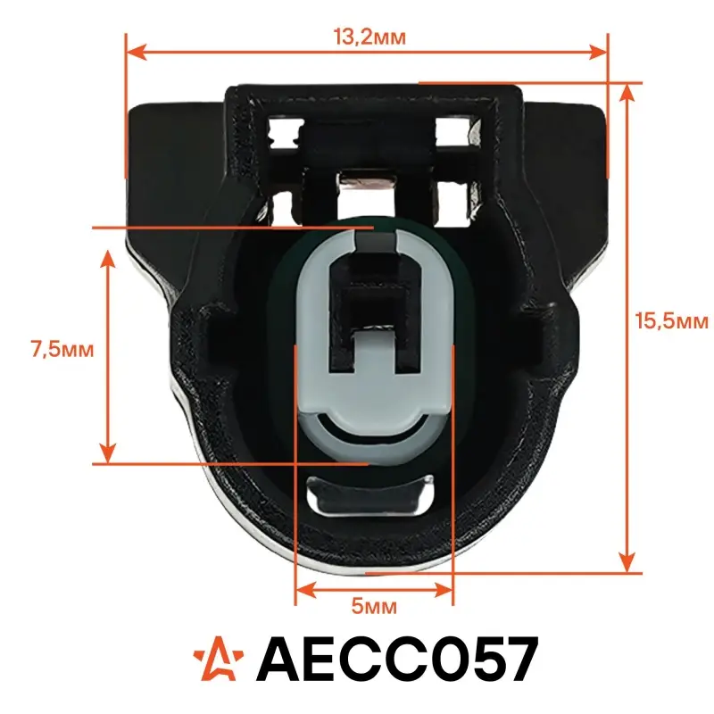 Разъём 1 pin с проводом для датчика детонации Honda Accord, CR-V
