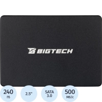 SSD накопитель Bigtech 2.5, SATA, 240Gb, R/W 500/420Мб/с, TLC (BSDS240SE)