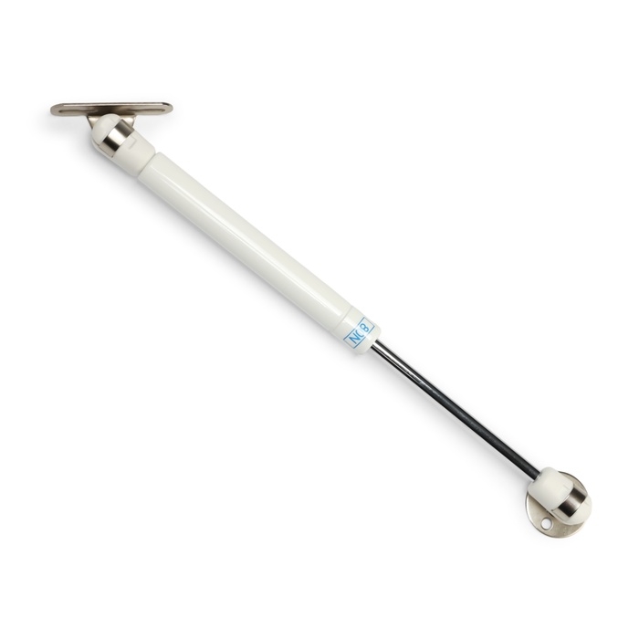 Газовый лифт ТУНДРА GL080WH, 80N, цвет белый Газовый лифт ТУНДРА GL080WH, 80N, цвет белый