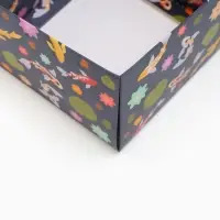 Коробка самосборная &laquo;Рыбка&raquo;, размер 11&times;11&times;7 см, плотность 270 г/м&sup2;