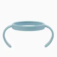 Поильник - непроливайка детский с силиконовой трубочкой и грузиком, от 9 мес., 250 мл., с ручками, голубой